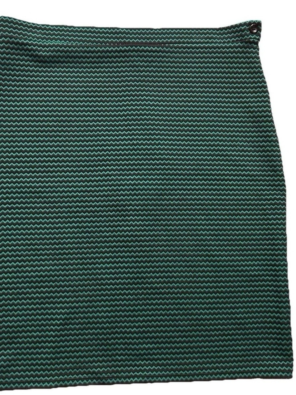 Women’s Isani For Target Green Black Chevron Pencil Skirt Size Large
